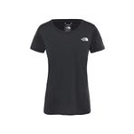 The North Face Reaxion Amp Kadın Siyah Bisiklet Yaka Tişört, L