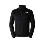 The North Face Siyah MA Yarım Fermuarlı Erkek Sweatshirt