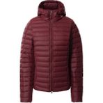 The North Face Stretch Down Hoodie Kapüşonlu Kadın Mont Bordo - XS - Red