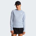 The North Face Sunriser Kapüşonlu Kadın Teknik Uzun Kollu T-Shirt - Gri