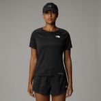 The North Face Sunriser S/s Kadın Siyah Koşu T-Shirt.-
