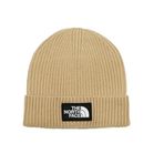 THE NORTH FACE TNF™ Logolu Kutu Manşetli Bere, Haki Taş, Tek Beden