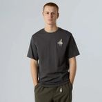 The North Face U Powder Days Relaxed S/s Tee-Graphıc Erkek Tişört NF0A8E4D0C51 - Antrasit