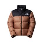 The North Face W 1996 Retro Nuptse Jacket Kadın Outdoor Montu (700 Dolgu Kaz Tüyü) NF0A3XEO58W1 Kahverengi