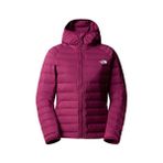 The North Face W Belleview Stretch Down Hoodie Kadın Mont Dar Kalıplı Outdoor Tasarım - Mor