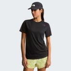 The North Face W Bitmap Logo Short Sleeves Tee-Graphic Kadın T-Shirt - Siyah