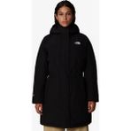 The North Face W Brooklyn Kadın Siyah Parka NF0A4M8X4H01 Su Geçirmez ve Nefes Alabilir Kumaşla XS Beden