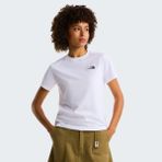 The North Face W Evolution Simple Dome Slm Short Sleeve Kadın T-Shirt - XL - Beyaz