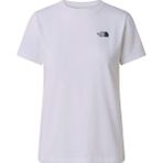 The North Face W Evolutıon Sımple Dome Slm Short Sleeve Kadın Tişört NF0A8FX7FN41 - 2XL - Beyaz