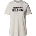 The North Face W Foundation Tee Graphic 1 Kadın T-Shirt - M - Beyaz