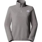 The North Face W Glacıer Fleece 1/4 Zıp Jacket Kadın Ceket NF0A8D2JCQI1 - Gri - S