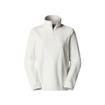 The North Face W Glacier Fleece 1/4 Zip Jacket Kadın Outdoor Çeyrek Fermuarlı Polar Üst NF0A8D2JQLI1 Beyaz