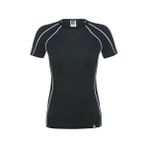 The North Face W Light Ss Crew Neck Siyah Kadın Pro İçlik