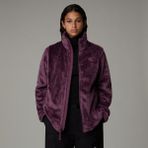 The North Face W Osito Jacket Mor Renkli Polar Ceket Yumuşak ve Rahat Günlük Aktiviteler İçin - XS