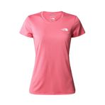The North Face W Reaxion Amp Crew - Kadın Kısa Kol T-Shirt Pembe COSMO PINK XS
