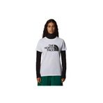 THE NORTH FACE W Ss Easy Tee Kadın T-Shirt, Beyaz, S