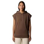 The North Face W Ss Relaxed Hoodie Kadın Günlük Sweatshirts NF0A8BW21OI1 Kahverengi