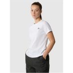 The North Face W S/S Simple Dome Slim Tee Kadın Beyaz T-Shirt