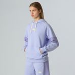The North Face W Terry Relaxed Hoodie Kadın Sweatshirt - Mor