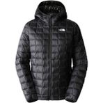 The North Face W Thermoball Eco Hoodie 2.0 Kadın Siyah Mont NF0A5GLCJK31 Naylon Kumaşla Dış Mekan Kullanımı İçin - XS