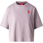The North Face W Tnf Red Box S/s Boxy Tee Kadın Tişört NF0A8EG6G7O1 - XS - Gri