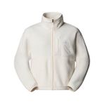 The North Face W Yumiori Off Peak Full Zip Jacket Erkek Outdoor Polar Ceket NF0A8EUZQLI1 Beyaz - XL