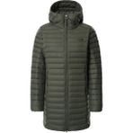 The North Face Yeşil W Stretch Down Parka Kadın Outdoor Montu