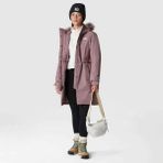 The North Face Zaneck Kadın Mont Nefes Alabilen Kumaş Pembe Naylon Outdoor Kullanım İçin - XS