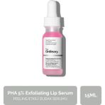 The Ordinary PHA 5% Exfoliating Lip Serum 15 ml Peeling Etkili Dudak Bakım Ürünü