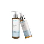 The Organic Pharmacy Hydra Cleanse Peppermint Facial Wash Nane Özlü Yüz Temizleme Jeli 200 Ml + Herbal Toner Gözenek Karşıtı Tonik 150 Ml - Beyaz
