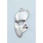 The Phantom Of The Opera - Maske Gümüş Kaplama Kolye Ucu