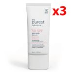 The Purest Solutions 3x50 ml Lekeli Ciltler İçin 50 Faktör Renkli Güneş Kremi