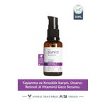The Purest Solutions ANTİ-WRİNKLE, İLLUMİNATİNG-SHİNİNG RETİNOL (VİTAMİN A) NİGHT SERUM 30 ML