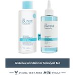 The Purest Solutions Gözenek Arındırıcı& Yenileyici Set: Micellar Makyaj Temizleme Suyu 400ml& Glikolik Asit Tonik 200ml
