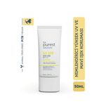 The Purest Solutions Yüksek Koruma ve Nemlendirici Etkili SPF50 50 ml Invisible Güneş Koruyucu Krem