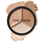 The Saem Cover Perfection Triple Pot 3'lü 02 Contour Beige Concealer