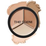 The Saem Cover Perfection Triple Pot 3'lü 02 Contour Beige Concealer