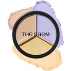 THE SAEM Cover Perfection Triple Pot Concealer - 04 Tone Up Beige