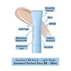THE SAEM Saemmul Perfect Pore BB Krem SPF30 Pa - Light Beige 30 ml (VİONİNE)