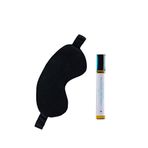 The Sim Co. Dark Travel Siyah Uyku Maskesi Ve Rahatlatıcı Masaj Yağı 10 Ml Cilt Bakım Seti