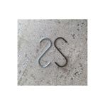 THE SIMPLE STYLE S Metal Askı - S Kanca - 5ADET Siyah