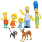 The Simpsons 175394 Simpsons 6 cm Aksiyon Figürleri Çoklu Pakette Figürler Paketi, Renkli, 6 cm
