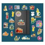 The Simpsons Sticker Paketi/bullet Journal Defter Çıkartma Ajanda Laptop Etiket - Option-1 - -50 C
