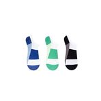 The Socks Company Erkek 156P Desenli Patik Çorap, Çok Renkli, 41-45, 3 Çift
