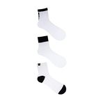 The Socks Company Erkek 975P Pamuk Tenis Çorap, Beyaz, 41-45, 3 Çift