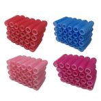 THE UM24 24 Parça Kendinden Kavrama Mini Küçük Saç Bacalı Silindirler Pro Salon Kuaförlük Curlers