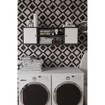 The Violett Remaks Loya 120 cm Banyo Dolabı Üst Modülü Beyaz- Arno - Antrasit - Beyaz