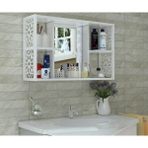 The Violett Remaks Terek Remaks Aynalı Banyo Dolabı Beyaz