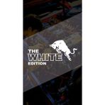 The White Edition (Rdbll) Sticker 20X10CM Jdm Araba-Motor-Laptop Hologram Seçenekli Sticker Etiket - Beyaz - 20x10 Cm