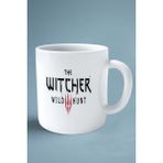 The Witcher Oyun Baskılı Kupa Bardak Çift Taraflı Kişiye Özel Model 4